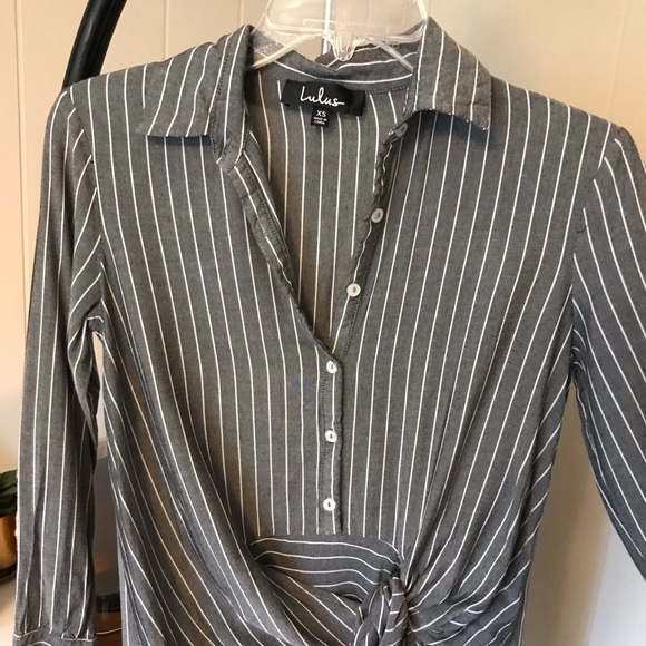 Lulus Stripped Dress - Picture 6 of 7